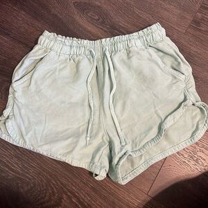 AE mint green shorts